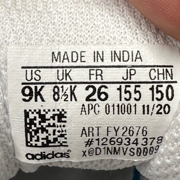 Adidas Toddler Stan Smith Shoes Size 9 - Picture 2 of 9